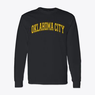 Oklahoma City Broncos Homeschool Varsity Arch Classic Long Sleeve T-Shirt