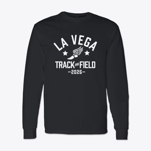 La Vega Junior High School Track and Field Classic Long Sleeve T-Shirt