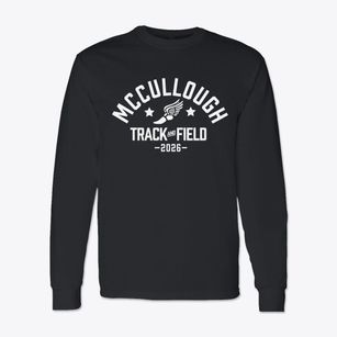 Mccullough Academy Of Excellence Track and Field Classic Long Sleeve T-Shirt