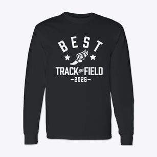 B E S T High School Track and Field Classic Long Sleeve T-Shirt