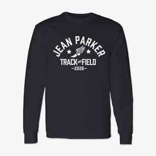 Jean Parker Elementary School Track and Field Classic Long Sleeve T-Shirt