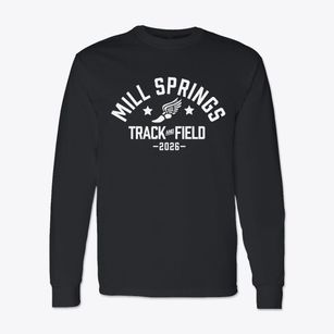 Mill Springs Academy Track and Field Classic Long Sleeve T-Shirt