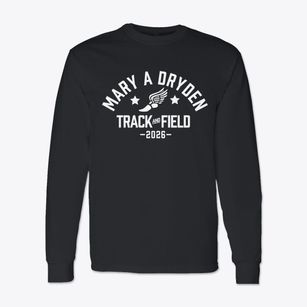 Mary A Dryden Memorial Elementary School Track and Field Classic Long Sleeve T-Shirt