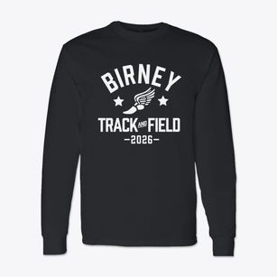 Birney Middle School Track and Field Classic Long Sleeve T-Shirt