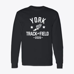 York High School Track and Field Classic Long Sleeve T-Shirt