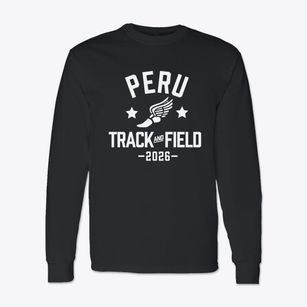 Peru Middle School Track and Field Classic Long Sleeve T-Shirt