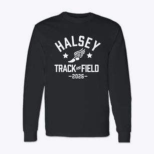Halsey Junior High School Track and Field Classic Long Sleeve T-Shirt