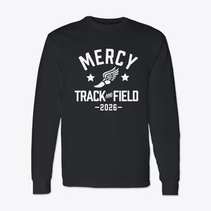 Mcgann-mercy High School Track and Field Classic Long Sleeve T-Shirt