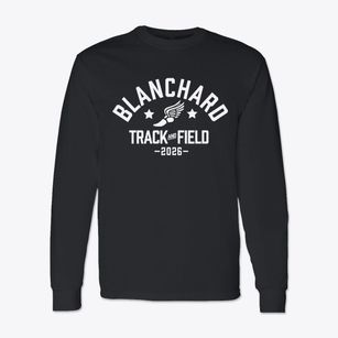Blanchard High School Track and Field Classic Long Sleeve T-Shirt