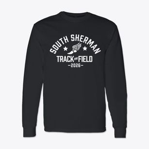 South Sherman Elementary School Track and Field Classic Long Sleeve T-Shirt