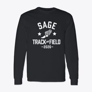 Sage School Track and Field Classic Long Sleeve T-Shirt