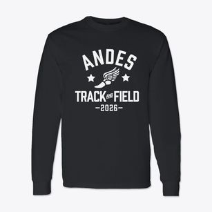 Andes High School Track and Field Classic Long Sleeve T-Shirt