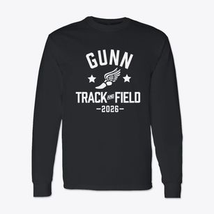 Gunn Junior High School Track and Field Classic Long Sleeve T-Shirt