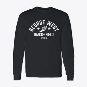 George West High School Track and Field Classic Long Sleeve T-Shirt