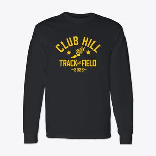 Club Hill Elementary School Track and Field Classic Long Sleeve T-Shirt