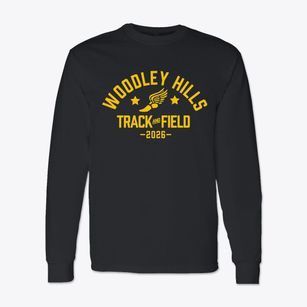 Woodley Hills Elementary School Track and Field Classic Long Sleeve T-Shirt
