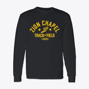 Zion Chapel High School Track and Field Classic Long Sleeve T-Shirt