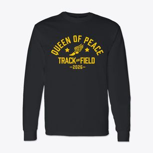 Queen Of Peace Catholic Church Track and Field Classic Long Sleeve T-Shirt