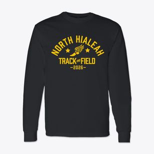 North Hialeah Elementary School Track and Field Classic Long Sleeve T-Shirt