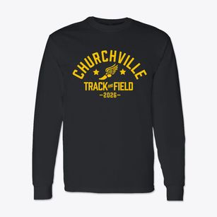 Churchville Middle School Track and Field Classic Long Sleeve T-Shirt