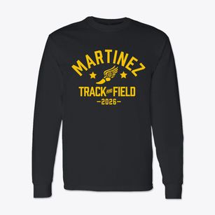 Martinez Middle School Track and Field Classic Long Sleeve T-Shirt