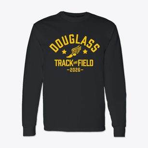Frederick Douglass High School Track and Field Classic Long Sleeve T-Shirt