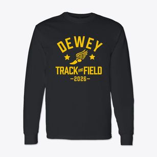 Dewey International Studies Track and Field Classic Long Sleeve T-Shirt