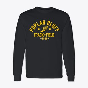 Poplar Bluff 5th & 6th Grade Center Track and Field Classic Long Sleeve T-Shirt