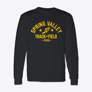 Spring Valley High School Track and Field Classic Long Sleeve T-Shirt