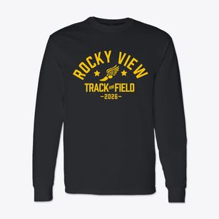 Rocky View Elementary School Track and Field Classic Long Sleeve T-Shirt