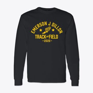 Emerson J Dillon Middle School Track and Field Classic Long Sleeve T-Shirt