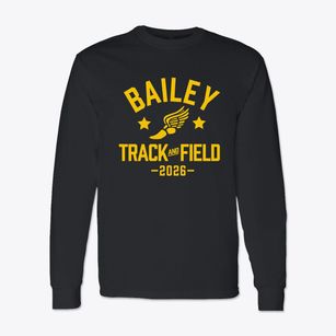 Richard J Bailey School Track and Field Classic Long Sleeve T-Shirt
