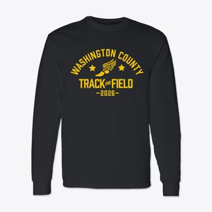 Washington County High School Track and Field Classic Long Sleeve T-Shirt