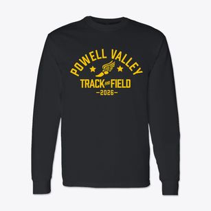Powell Valley Elementary School Track and Field Classic Long Sleeve T-Shirt