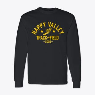 Happy Valley Elementary School Track and Field Classic Long Sleeve T-Shirt