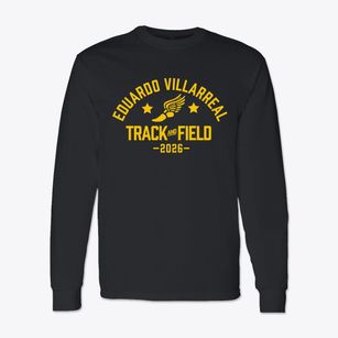 Eduardo Villarreal Elementary School Track and Field Classic Long Sleeve T-Shirt