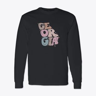  Georgia Pastel Classic Long Sleeve T-Shirt