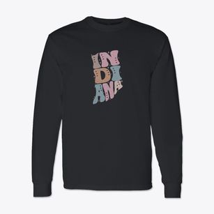  Indiana Pastel Classic Long Sleeve T-Shirt