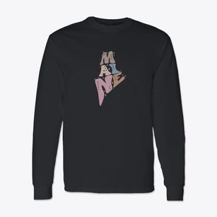  Maine Pastel Classic Long Sleeve T-Shirt