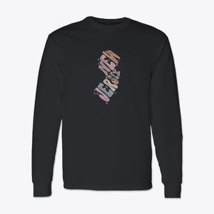  New Jersey Pastel Classic Long Sleeve T-Shirt