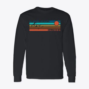 La Habra Heights California Blissful Sunset Classic Long Sleeve T-Shirt
