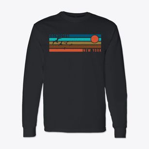 Cochecton New York Blissful Sunset Classic Long Sleeve T-Shirt