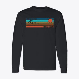 Nashwauk Minnesota Blissful Sunset Classic Long Sleeve T-Shirt