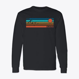 Fox Alaska Blissful Sunset Classic Long Sleeve T-Shirt