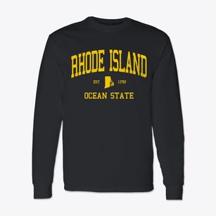  Rhode Island Slogan Classic Long Sleeve T-Shirt