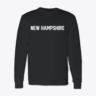 New Hampshire Block Letter Classic Long Sleeve T-Shirt