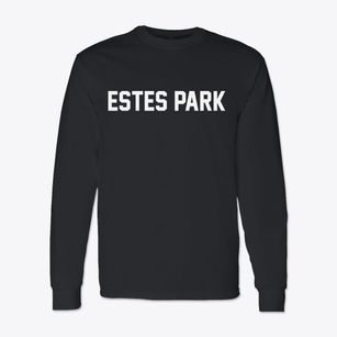 Estes Park Colorado Classic Block Classic Long Sleeve T-Shirt