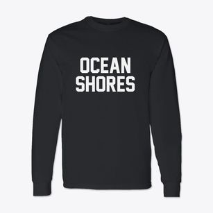 Ocean Shores Washington Classic Block Classic Long Sleeve T-Shirt
