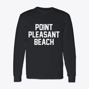 Point Pleasant Beach New Jersey Classic Block Classic Long Sleeve T-Shirt