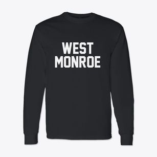 West Monroe New York Classic Block Classic Long Sleeve T-Shirt
